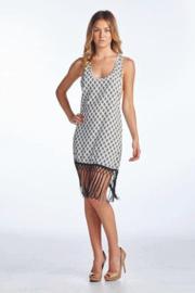  Swing Tank Dress With Crochet Fringe