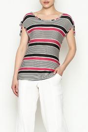  Drawstring Shoulder Top