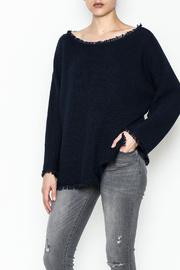  Shaker Fringe Sweater