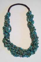  Turquoise Multi-strand Necklace