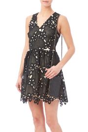  Black Eyelet Dress