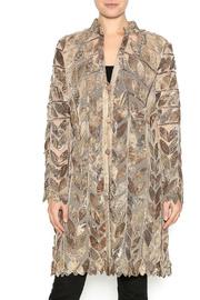  Distressed Leather Duster