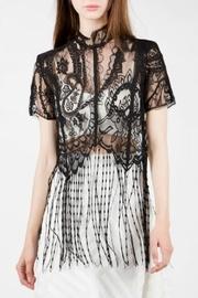  Lace/fringe Top