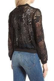 Lace Zip Bomber