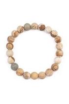  Brownstone Beaded Bracelet