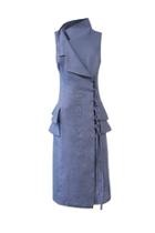  Linen Fitted Dress