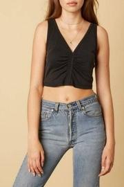  Ruched Crop Tank