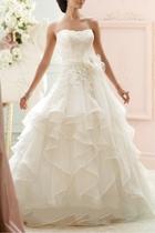  Organza Ballgown Bridal Dress