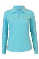  Turquoise Cooling Golf Polo