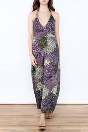  Mix Purple Maxi Dress