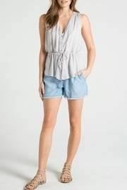  Button Front Tank