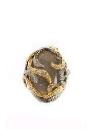  Gunmetal Labradorite Ring