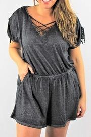  Criss Cross Plus Romper