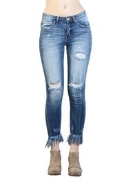  Capri Fringe Denim