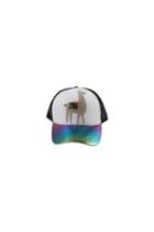  Iridescent Crystal Emoji Trucker Hat
