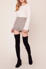 Plaid-about-you Ruffle Short