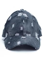  Distressed Denim Cap
