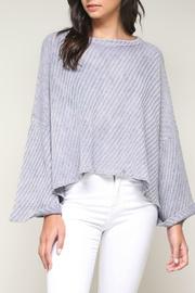  Oversized Crop Knitted Sweater