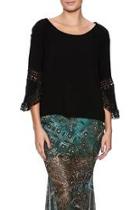 Donella Lace Sleeve Top