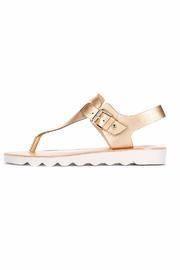 Gold Buckle Sandal