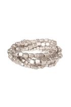  Silver Stack Bracelet