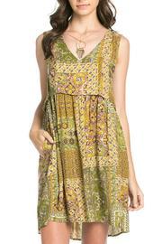  Marigold Tassel Dress