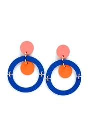  Painted Hoop Earrings