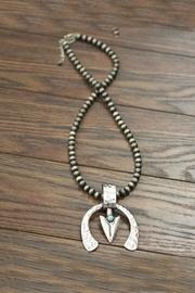  Squash-blossom Naja-natural-turquoise Necklace