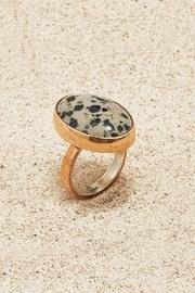  Dalmatian Jasper Ring