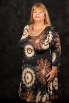  Feathers Plus Dress