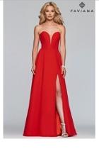  Classic Strapless Gown