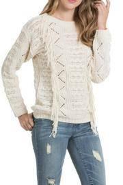  Fringe Transitional Sweater