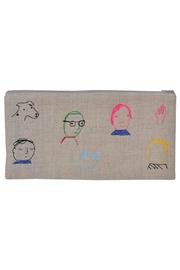  Embroidered Folks Pouch