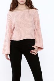  Batwing Knit Cropped Sweater
