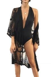  Lace Embroidered Duster
