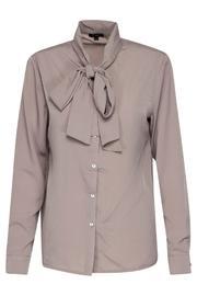  Bow Blouse Taupe