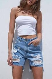  Girlfriend Denim Short