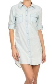  Lightwash Denim Dress