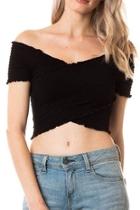  Crossover Smock Top