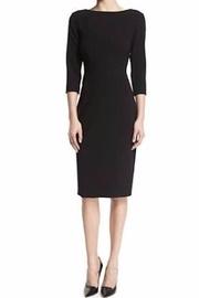  Black Crepe Dress