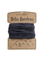  Charcoal Boho Bandeau