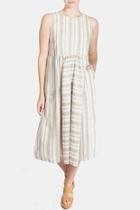  Striped Canvas Dress