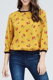  Cherry Print Top
