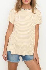 Contrast Collar Top