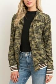  Camo Knit Jacket