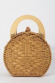  Round Rattan Purse