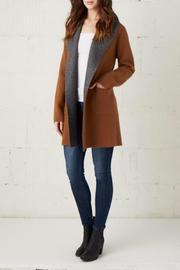  Cashmere Blend Sweater Coatigan