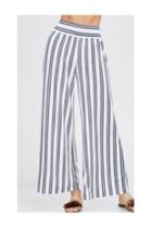  Navy/white Stripe Pants