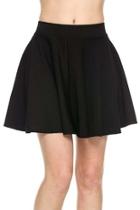  Textured Skater Skirt
