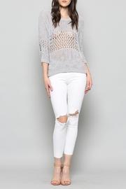  Crop Chenille Sweater